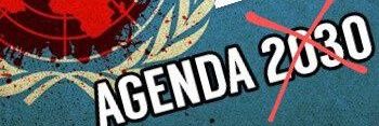não agenda 2030 banner