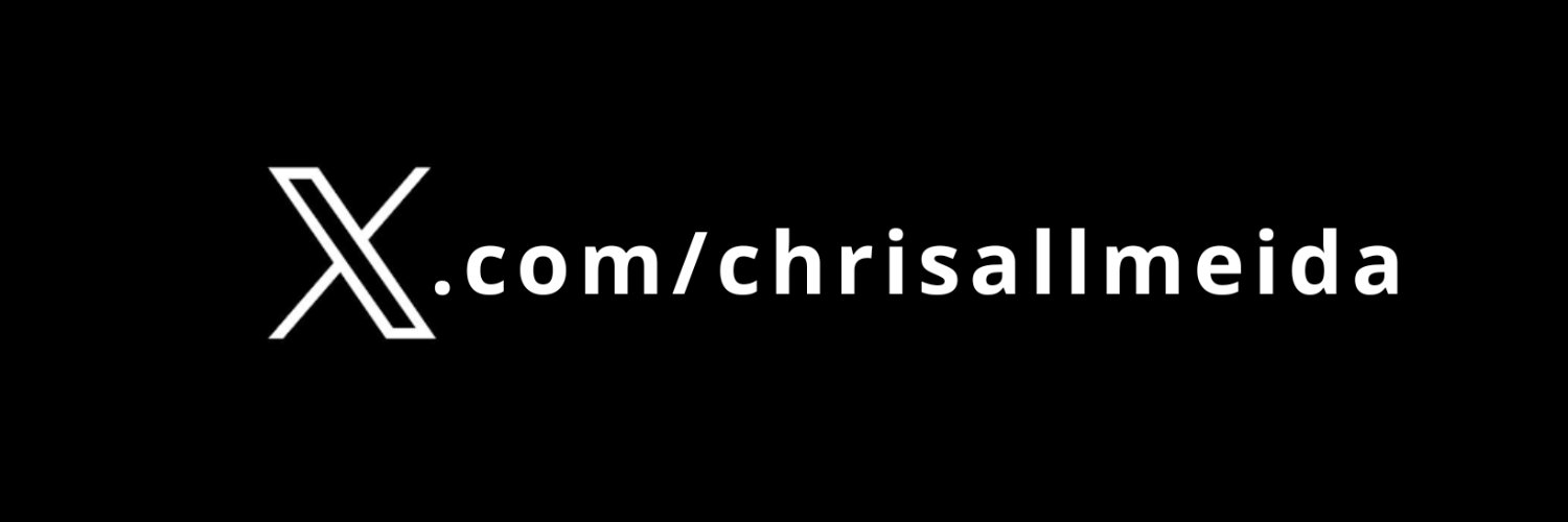 chrisallmeida's profile banner image