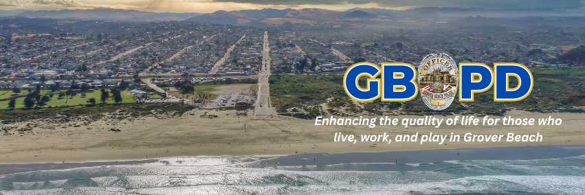 Grover Beach Police banner
