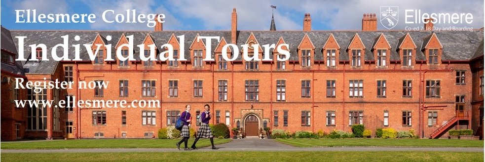 Ellesmere College UK banner