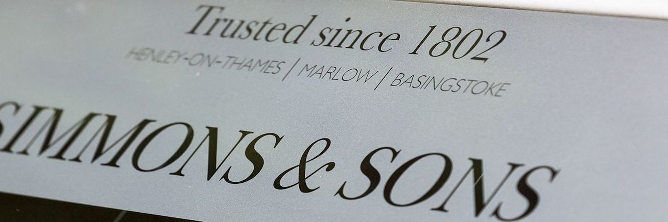 Simmons & Sons banner