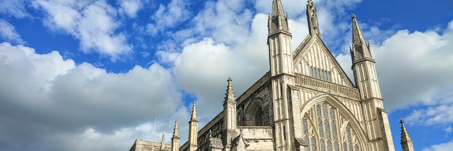 Winchester Cathedral banner