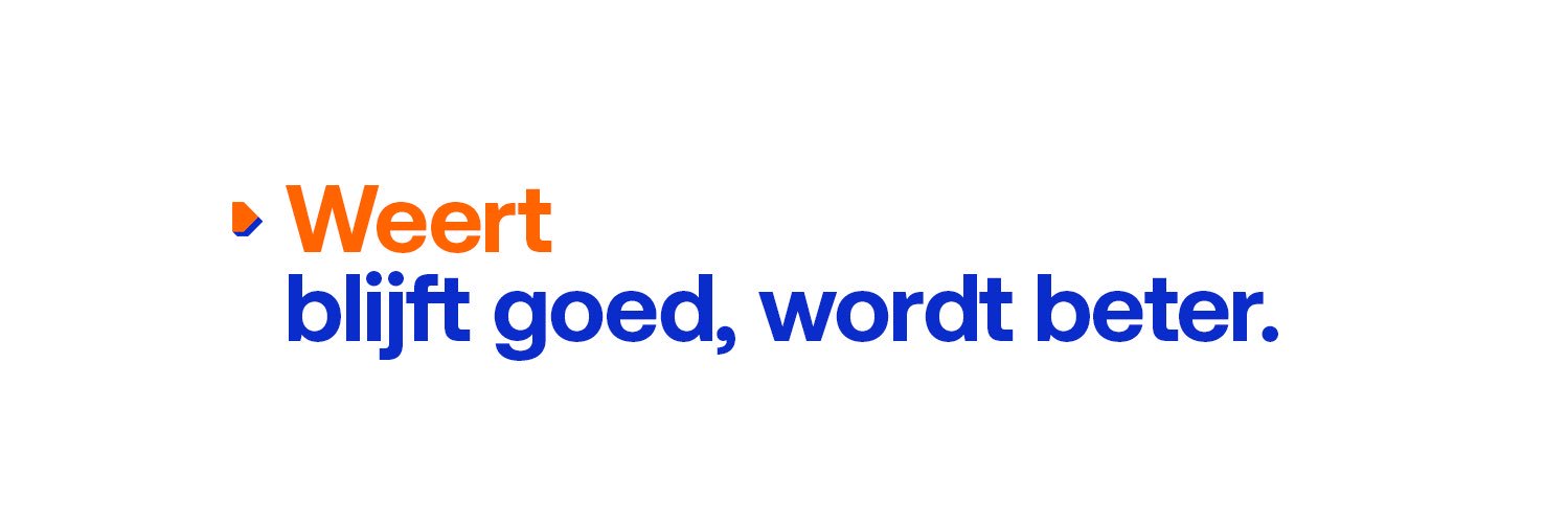 De Weerter VVD banner