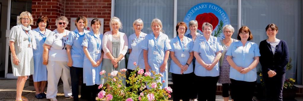 The Rosemary Foundation Hospice at Home Team banner