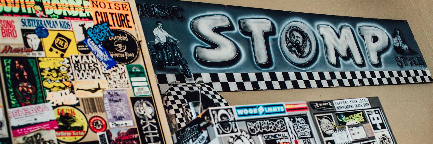 Stomp Records banner