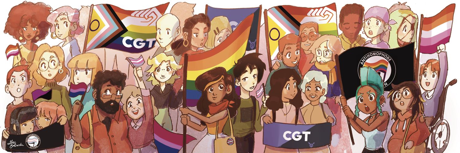 CGT Acció Feminista i LGTBIQ+ banner
