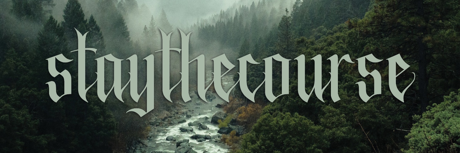 Stay The Course banner