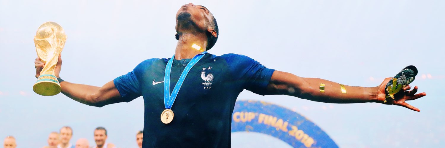 Paul Pogba's banner