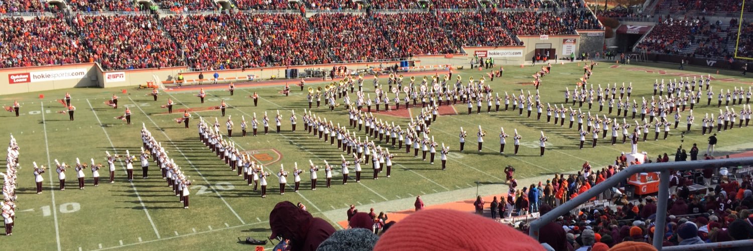 The Marching Virginians banner