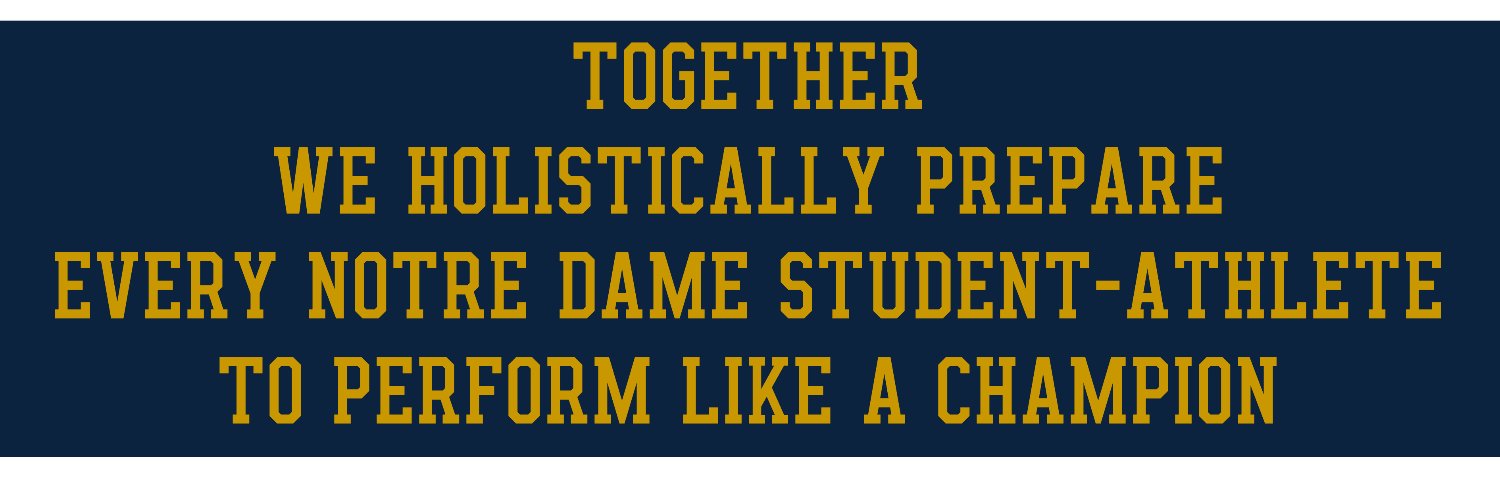 Notre Dame Sports Performance's banner