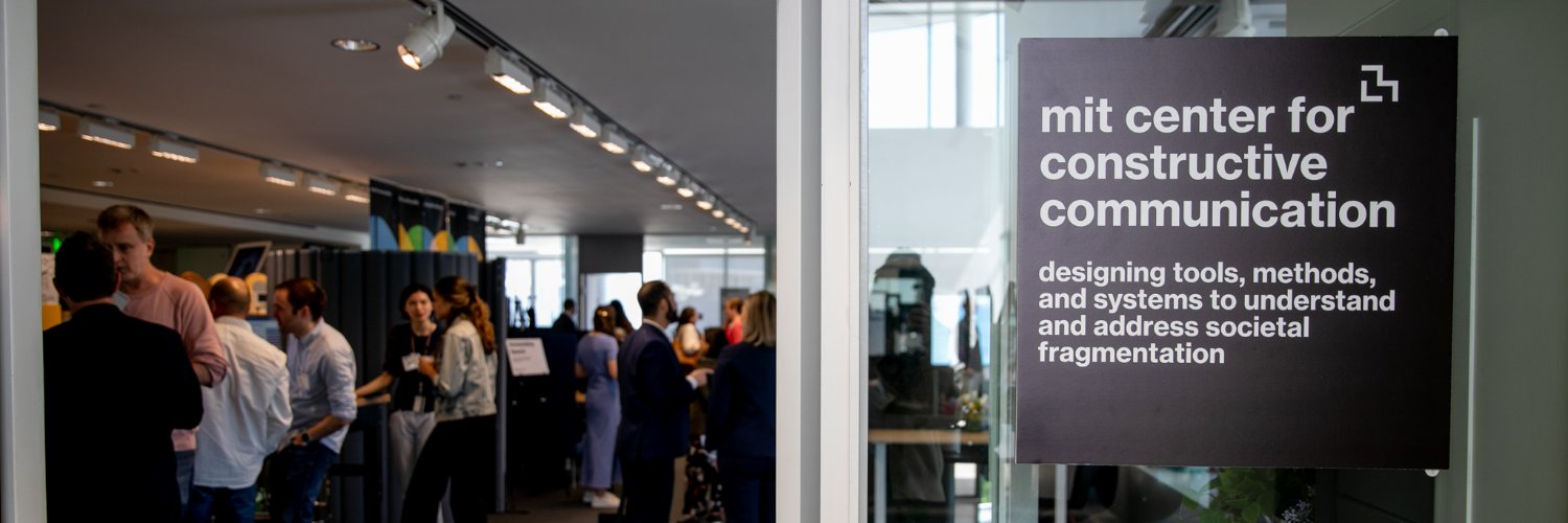 MIT Center for Constructive Communication's banner