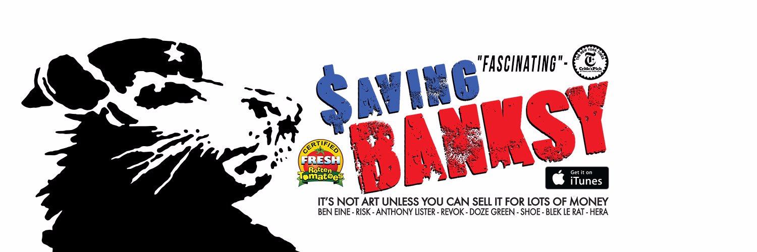 Saving Banksy banner