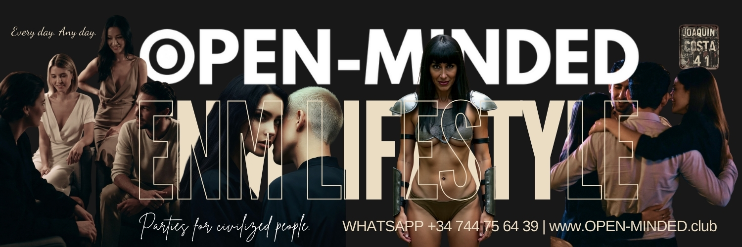 OPEN-MINDED 🗝️ Valencia | Lifestyle ENM banner