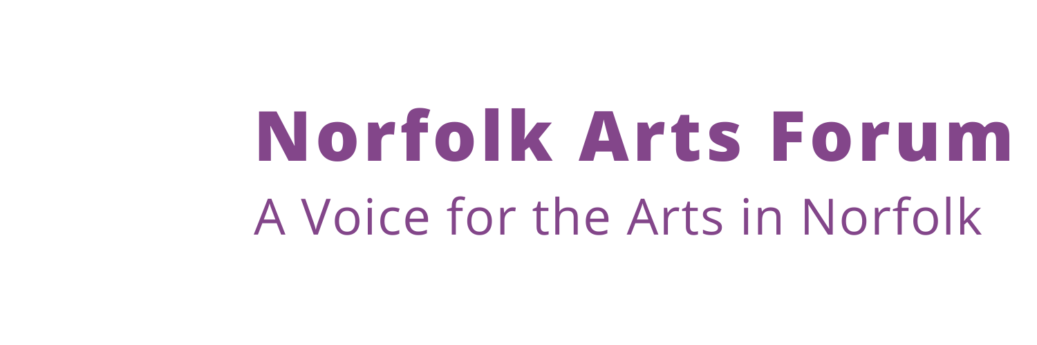 Norfolk Arts Forum banner