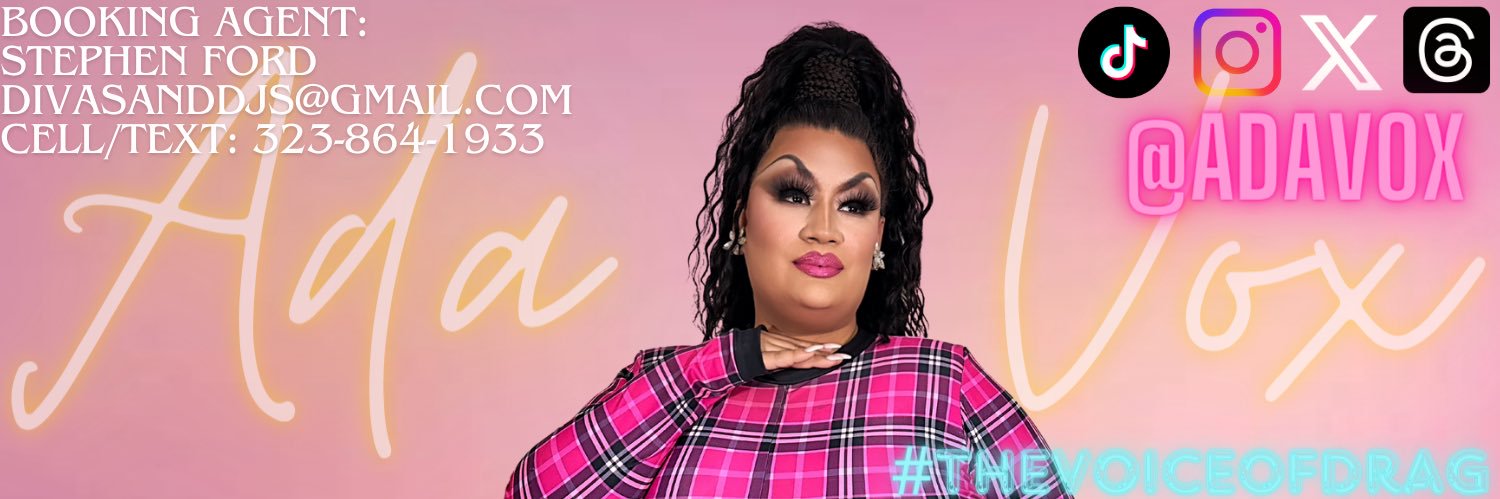 The VOICE of Drag banner