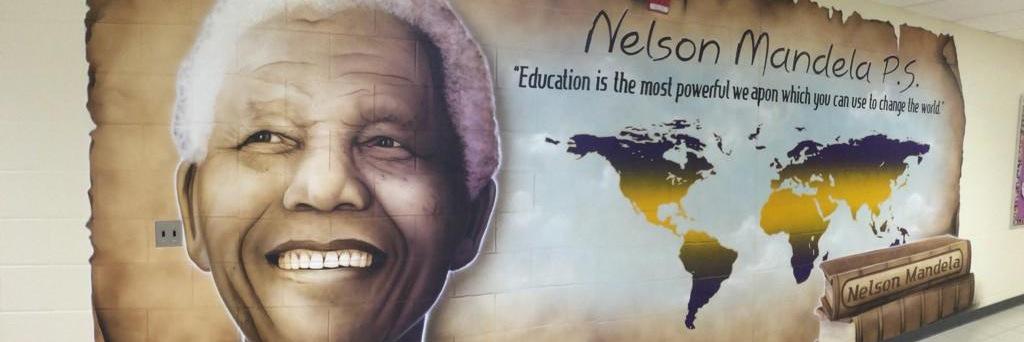 Nelson Mandela PS banner