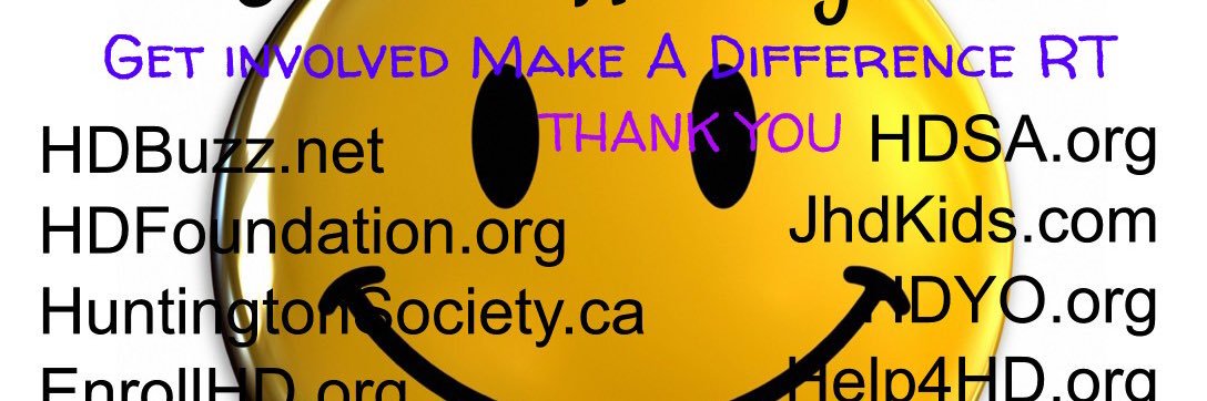 Everyday is #HDAwareness day banner