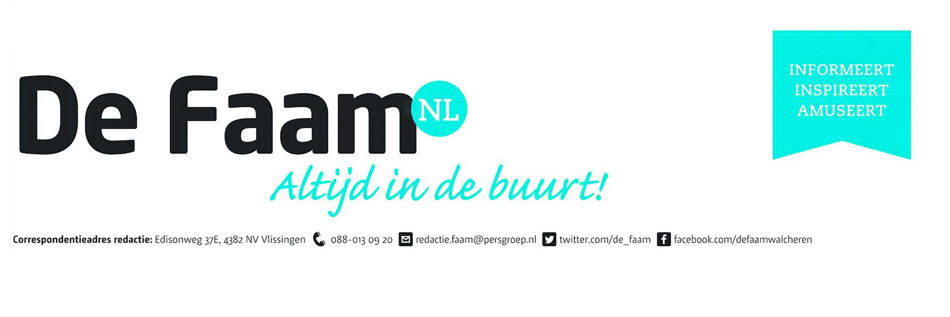 De Faam banner