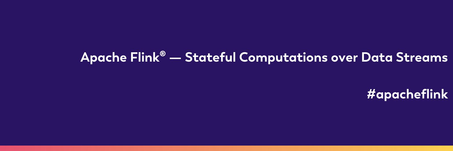 Apache Flink banner