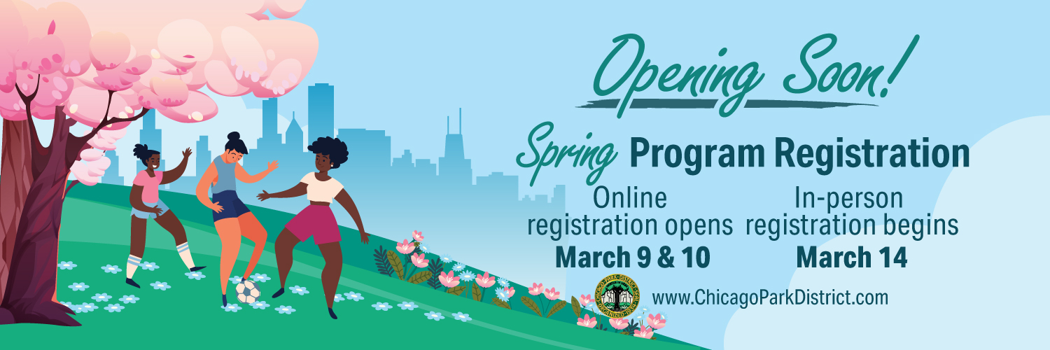 Chicago ParkDistrict banner