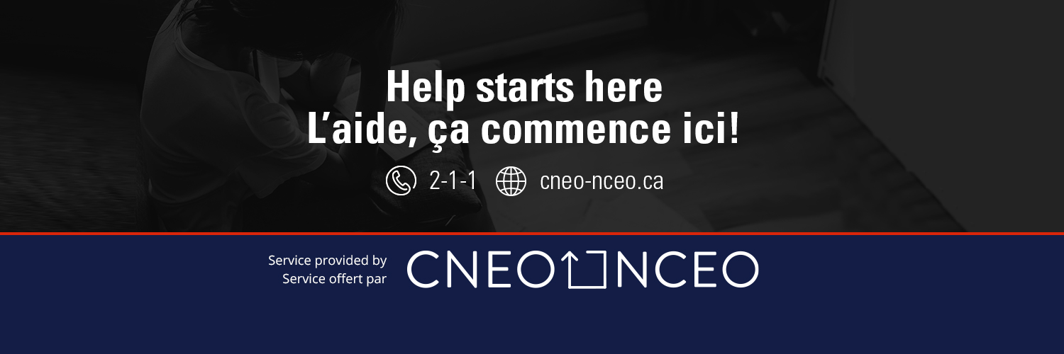 211 Eastern Ontario / CNEO - NCEO banner