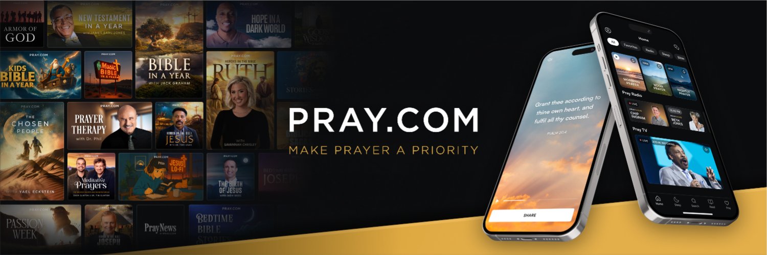 PRAY.COM banner