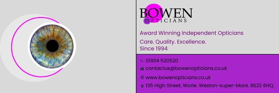 Bowen Opticians banner