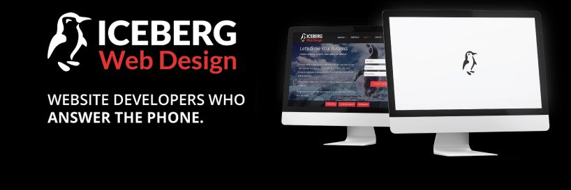 Iceberg Web Design banner