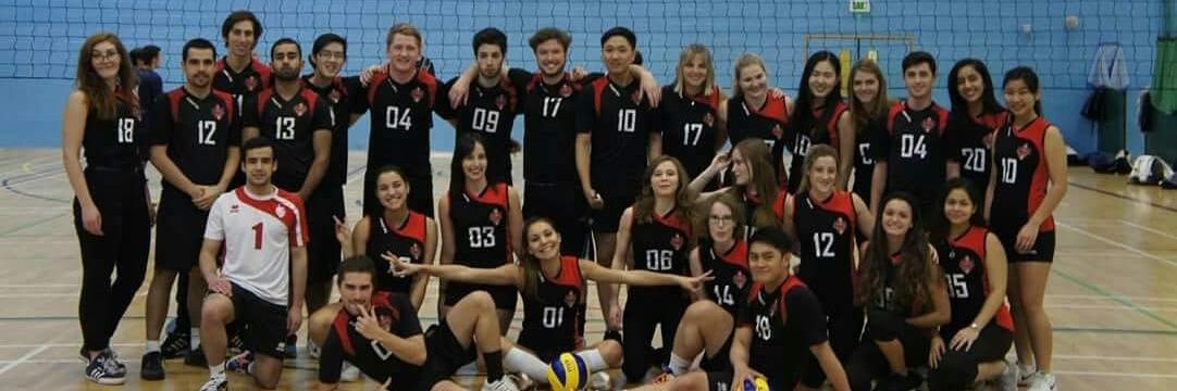 DMU Volleyball Team banner