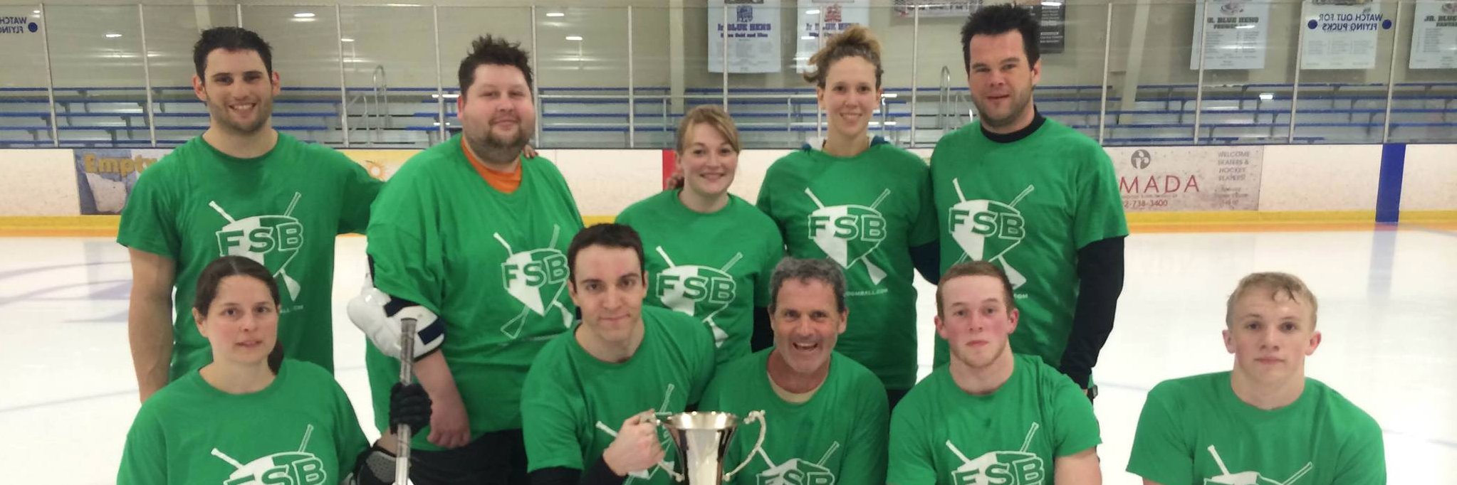 First State Broomball banner