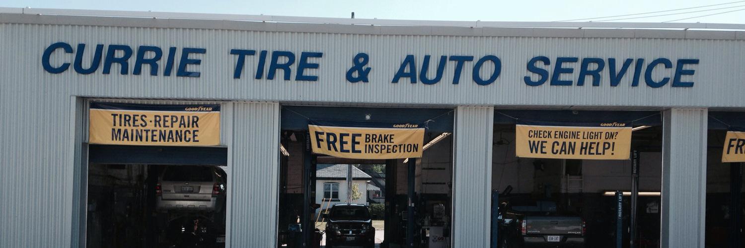 Currie Tire Ltd. banner