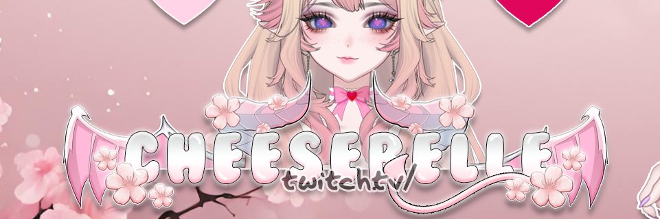 Cheese | Sakura 🌸 Succubus VTuber banner