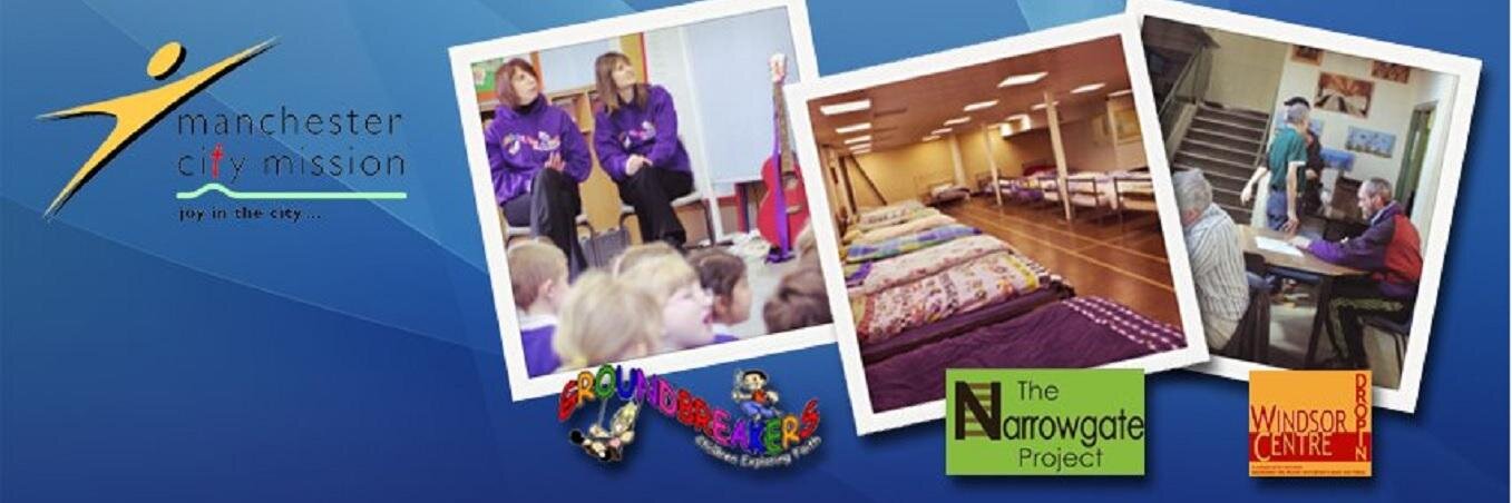 Manchester City Mission banner
