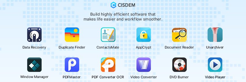 Cisdem banner