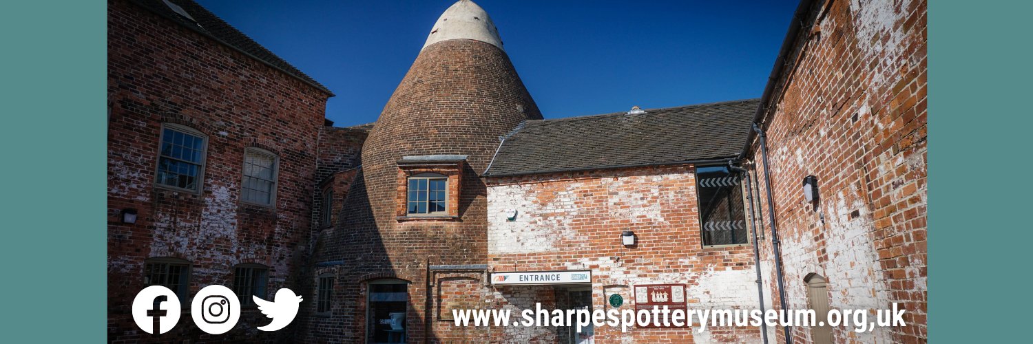 Sharpe's Pottery Museum banner