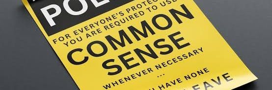 Common Sense banner