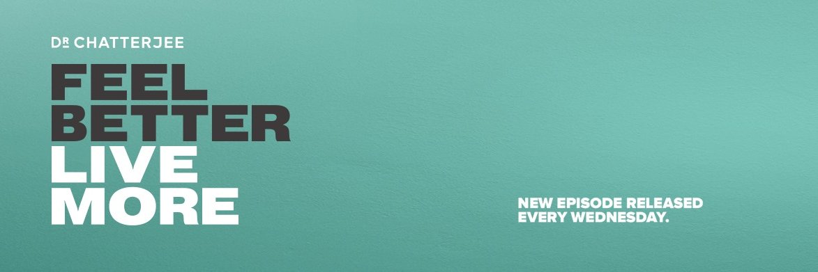 Dr Rangan Chatterjee's banner