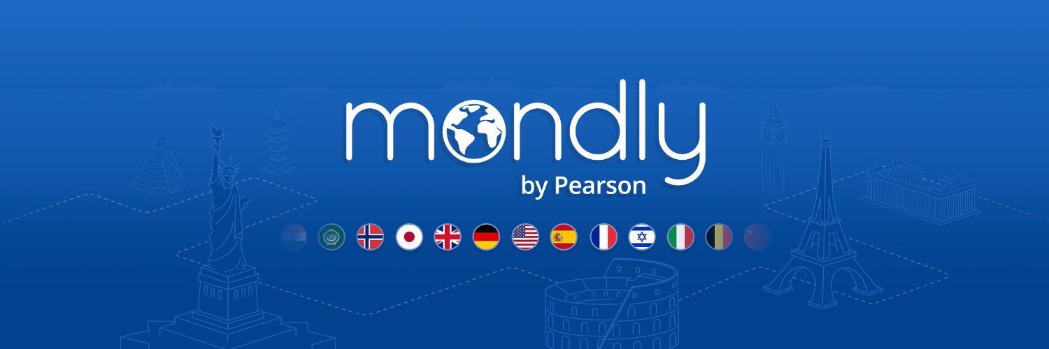 Mondly by Pearson banner