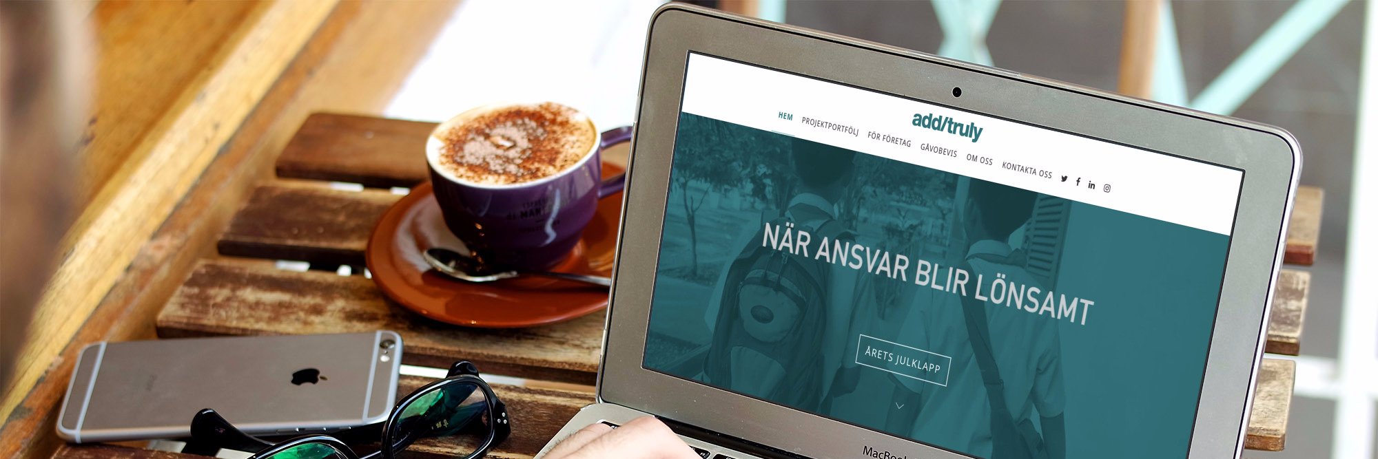Addtruly banner