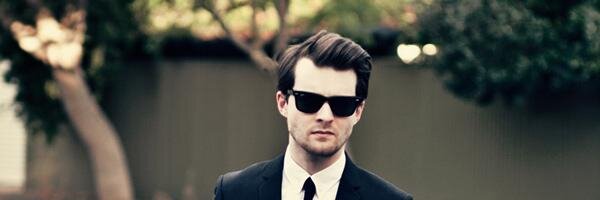 Well dressed man banner