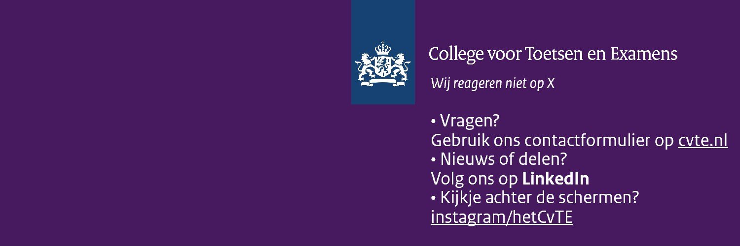 Het College voor Toetsen en Examens banner
