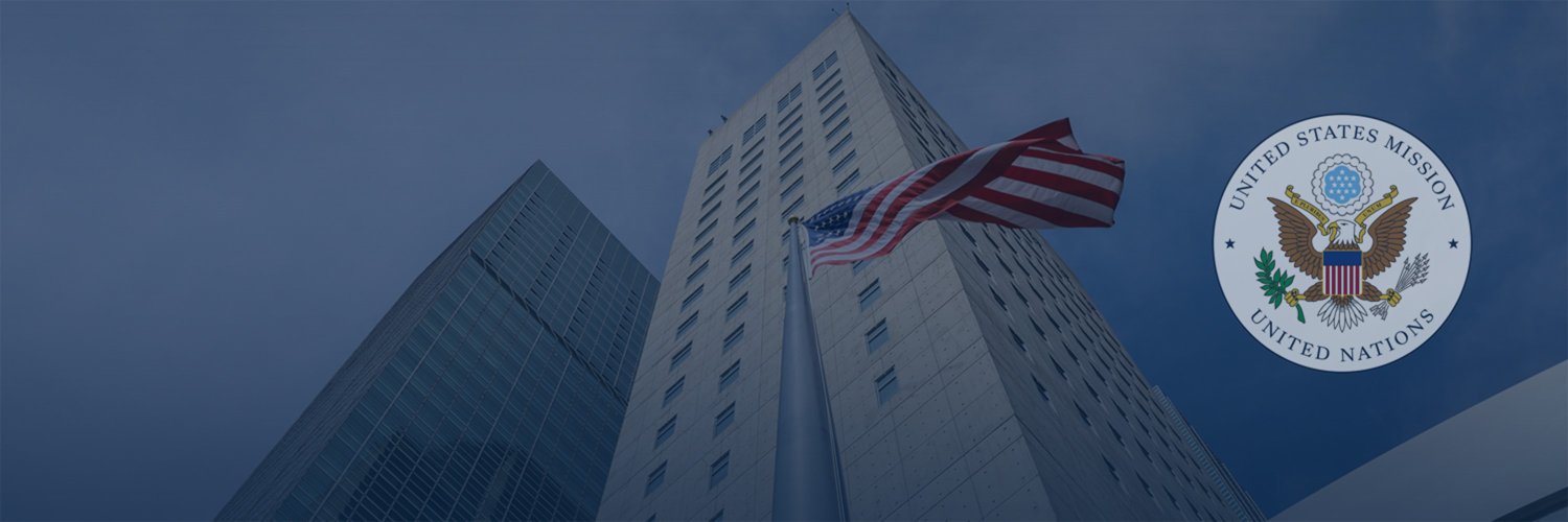 U.S. Mission to the UN banner