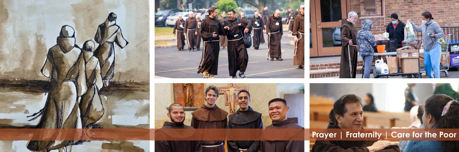 Friars of the Province of Our Lady of Guadalupe's banner