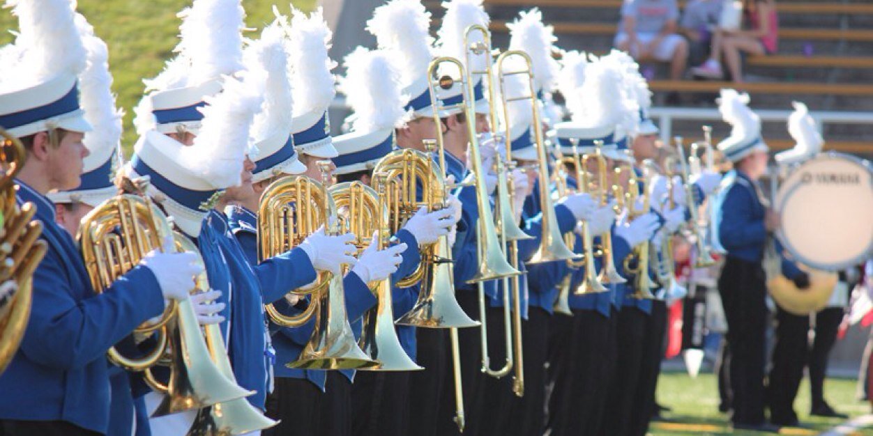 LEHS Marching Band banner