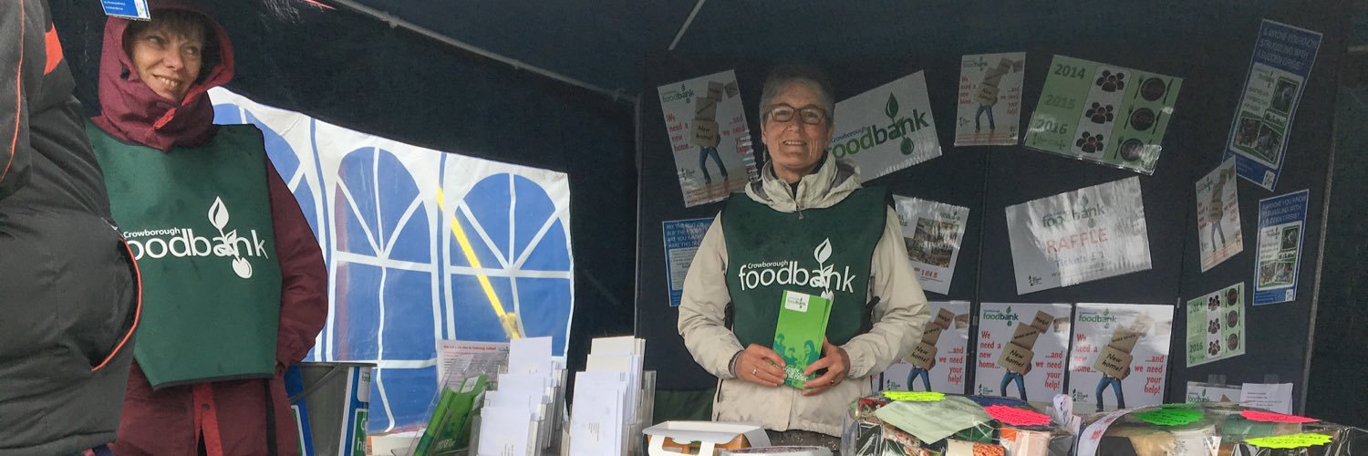 Crowborough Foodbank banner