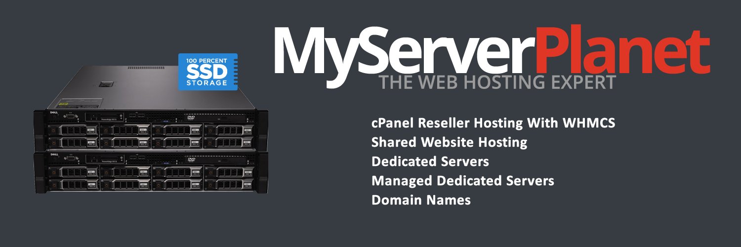 myserverplanet's profile banner image