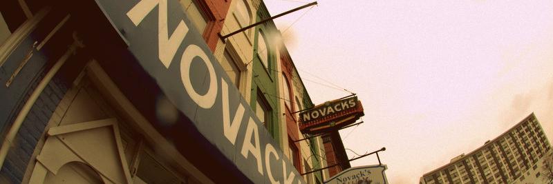 Novack's Uniforms banner