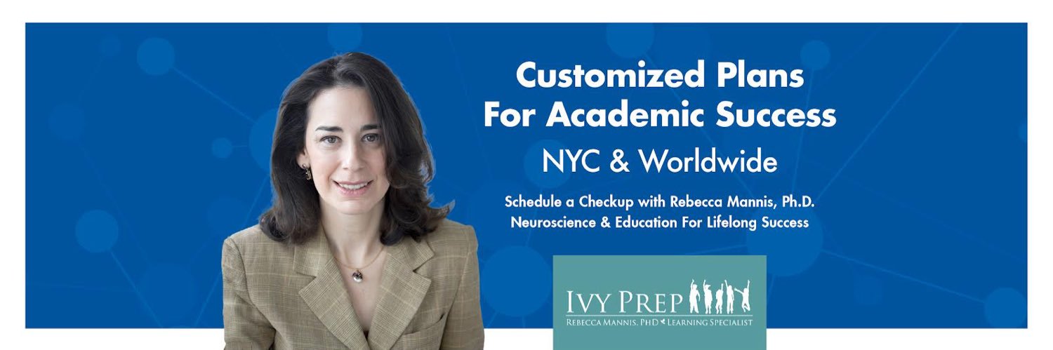 Rebecca Mannis, PhD - Ivy Prep Learning banner