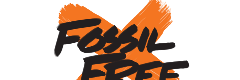 Fossil Free UW banner