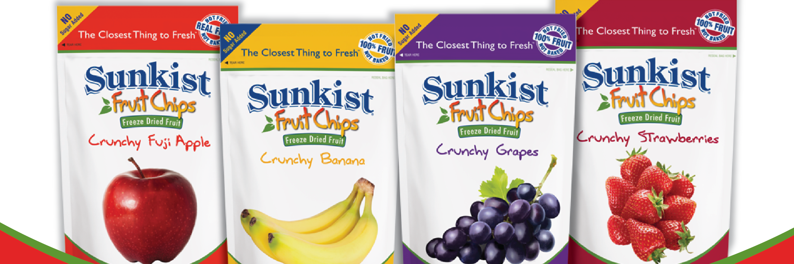 Sunkist Snacks banner